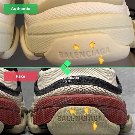 balenciaga shoes triple s original vs fake|balenciaga 3xl legit check.